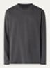 Longsleeve met logo - Antraciet