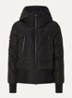 Nashoba ski-jas met capuchon en waterafstotende coating - Zwart