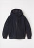 Reversible puffer jack - Donkerblauw