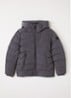 Robin puffer jack met capuchon - Grijs