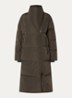 Ruby parka met steekzakken - Bronsgroen