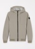Softshell jack met ritszakken en capuchon - Olijfgroen