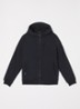 Softshell jack met ritszakken en capuchon - Donkerblauw