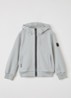 Softshell jack met ritszakken en capuchon - Lichtgrijs
