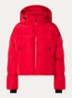 Sun Peaks ski-jas met afneembare capuchon en ritszakken - Rood