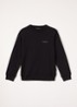 Sweater met logo - Zwart