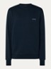 Sweater van  katoen met logo - Donkerblauw