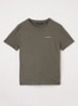 T-shirt met logo - Olijfgroen