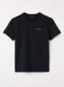 T-shirt met logo - Donkerblauw