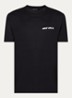 T-shirt van  katoen met logo- en backprint - Zwart