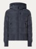 Taos gewatteerd jack met capuchon en ritszakken - Donkerblauw