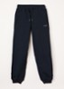 Tapered fit joggingbroek met ritszakken - Donkerblauw