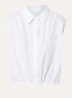Flora blouse met kraag - Wit