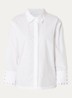 Isabel blouse met studs - Wit
