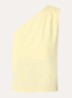 Levy one shoulder top - Geel