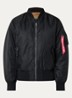 MA-1 Heritage reversible gewatteerd bomberjack met klepzakken - Zwart