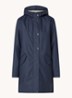 Janice regenjas met teddy voering  - Blauw