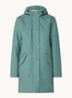 Janice regenjas met teddy voering  - Mint