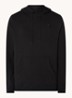 Sanford hoodie met logoborduring - Zwart