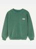Izubird sweater met logo - Donkergroen