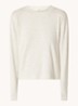 Ypawoodd longsleeve met gemêleerd dessin - Grijsmele