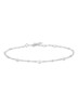 Disc Station armband S van zilver - Zilver