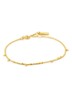 Geometry Mixed Discs armband M van zilver - Goud