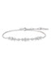 Graduated Trios armband van zilver - Zilver