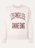 Harry sweater met logoborduring - Beige