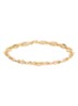 Fine Coffee Bean armband verguld - Goud