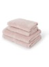 Rio handdoek set van 4 - 500 gr/m2 - Lichtroze