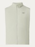 Kragg bodywarmer met logoborduring - Olijfgroen