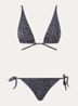 Bikiniset met logoprint - Antraciet