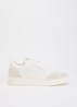 Cordura sneaker met suéde details - Wit