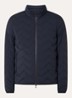 Gewatteerd jack met donsvulling - Iconico 0920 blu nav / donkerblauw