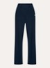 High waist flared fit broek - Donkerblauw