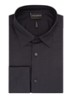 Jacquard overhemd met logoprint  - Zwart