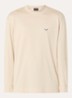 Longsleeve met logo - Beige