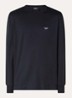 Longsleeve met logo - Donkerblauw