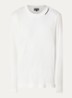 Longsleeve met logo - Wit