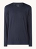 Longsleeve met ronde hals - Donkerblauw