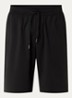 Loose fit korte broek met steekzakken - Zwart