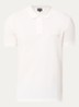 Regular fit polo met logo - Wit
