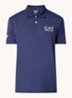 Regular fit polo met logo - Blauw