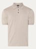 Regular fit polo met logo - Beige