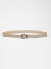 Riem van suède - Beige