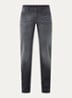 Slim fit jeans met steekzakken - Grijs