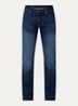 Slim fit jeans met steekzakken - Blauw