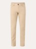 Slim fit jeans met steekzakken - Beige