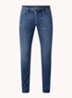 Slim fit jeans met stretch - Donkerblauw